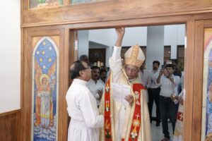 Grace Home was blessed by Rt. Rev. Mar Paul Mattekatt, Bishop of Diphu Diocese on 15th August 2023.